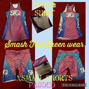 Smashfest Queen Bike Shorts And Matching Shirt SFQ